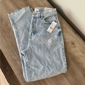 PacSun Women’s High Rise Light Blue Straight Leg Jeans - Size 25 NWT